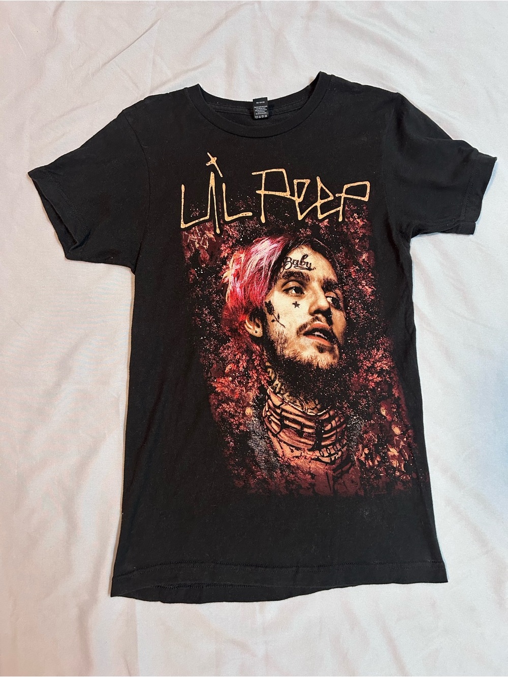 Lil Peep black cotton t-shirt